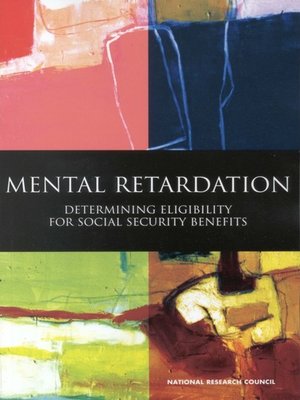 cover image of Mental Retardation